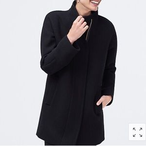 J. Crew Stadium Cloth Wool Coat